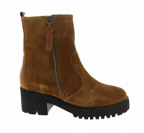 Waldlaufer Enkellaars Nira Cognac 771803 H Dames en Herenschoenen online kopen