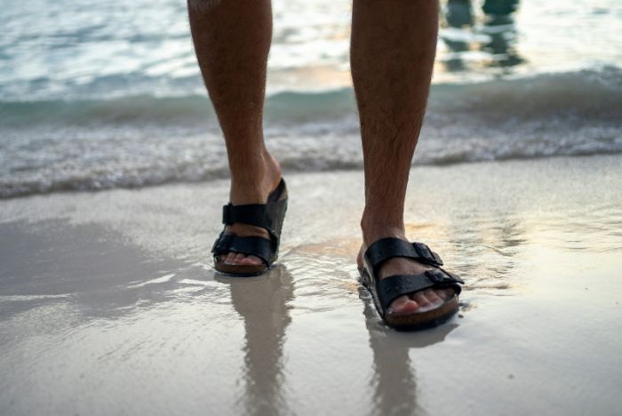 Slippers heren voor gezonde voeten