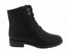 Hartjes Veterboot Zwart Leer Trendy Boot G