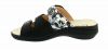 Think! Slipper Camilla Black Combi 000078