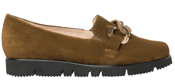 Hassia Loafer Olijf Pisa G 301537