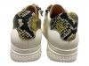Hartjes Offwhite-Lime Sneaker Boogie Shoe H