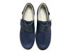 Q-Fit Blauwe Klittebandschoen Luna