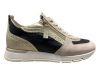 DLS Zwart Combi Sneaker 6523
