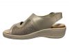 Q-Fit Taupe Sandaal Femke