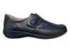 Q-Fit Blauwe Klittebandschoen Luna