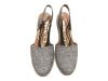 Viguera Zwart Combi Espadrille 2192
