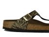 Birkenstock Slipper Gizeh Python Black 1018464