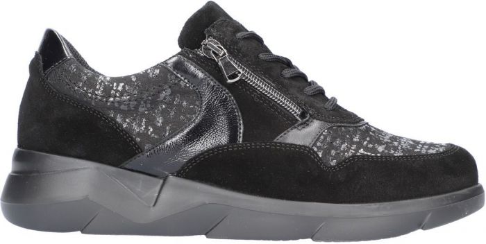 Waldlaufer Sneaker Funky Zwart 668001 K