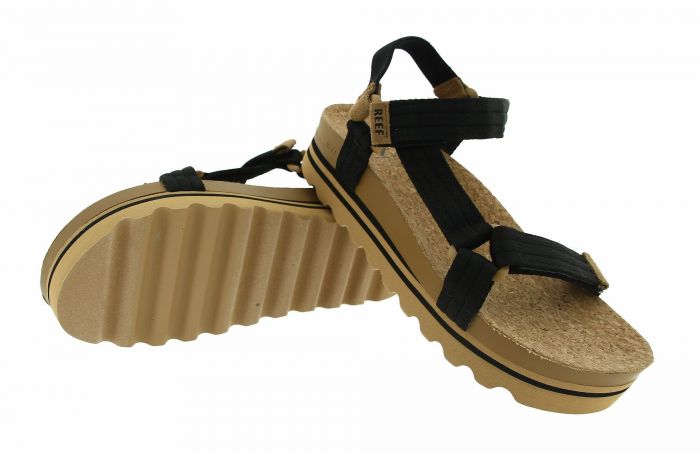 Reef Slippers Zwart heren (THE LAYBACK - CJ4364-51.BLK