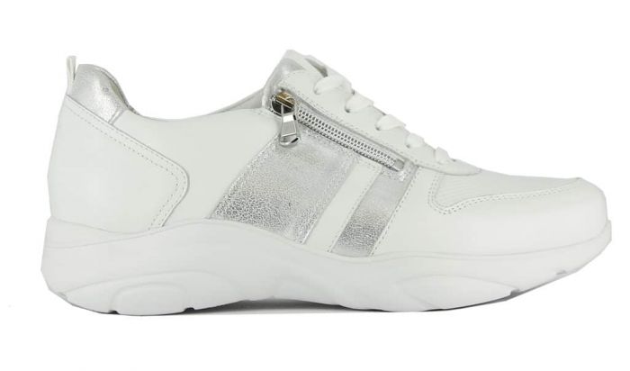 Waldlaufer Sneaker Wit/Zilver 740002 H
