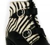 Lerora Veterboot Zwart/Zebra 93001-02 H