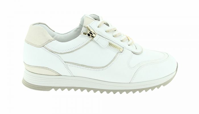 Hassia Sneaker Wit/Platin Porto 302040 H