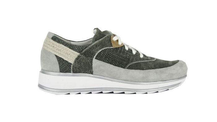 Durea Sneaker Grijs/Groen 6248 685 8982 H