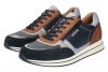 Mephisto Blauw Cognac Veterschoen Gilford