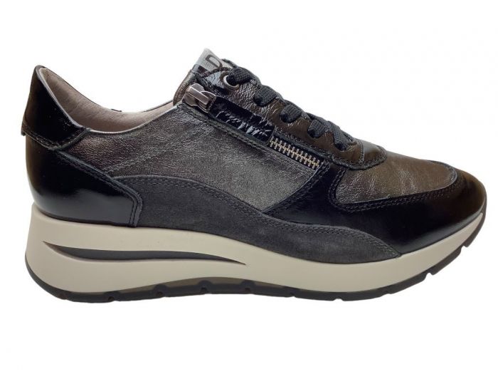 DLS Zwart/Grijze Sneaker  6337