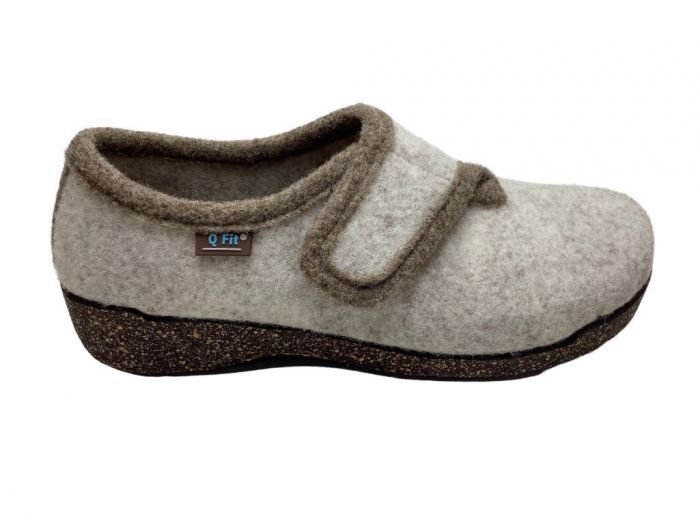 Q-Fit Pantoffel Noor Off-White 3615