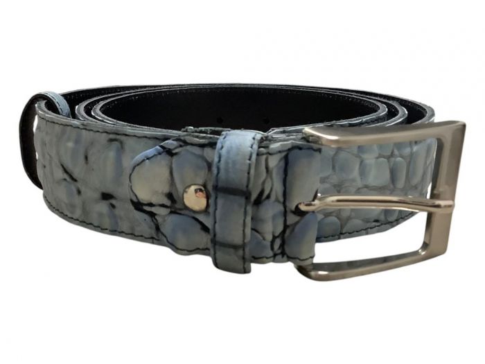 Berkelmans Blauwe Aligator Belt