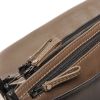 Berba Flap Bag Small Zwart-Taupe 005-517-14
