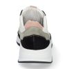 Durea Sneaker Zwart/Khaky/Wit 6267 H