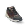 Durea Sneakers Zwart/Taupe/Bruin 6318 K
