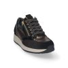 Durea Sneakers Zwart/Bruin 6322 K