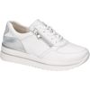 Waldlaufer Sneakers Wit/Zilver Luana K