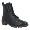 Solidus Zwarte Veterboot Kinga K