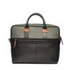 Berba Briefcase 15,6" Black/Olive 898-122-32