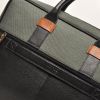 Berba Briefcase 15,6" Black/Olive 898-122-32