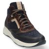Durea Zwart/Blauw/Bruin Sneaker Hoog 9778 G