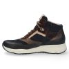 Durea Zwart/Blauw/Bruin Sneaker Hoog 9778 K