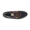 Durea Zwart/Blauw/Bruin Sneaker Hoog 9778 G