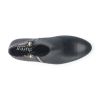 Durea Enkellaars Zwart/Bruin 9828 K