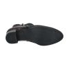 Durea Enkellaars Zwart/Bruin 9828 K