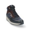Durea Hoge Sneakers Zwart/Blauw 9842 K