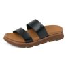 Reef Slippers Zwart/Bruin Vista Luxe