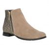Hassia Taupe Enkellaars 302113 H