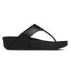 Fitlflop Lulu Leather Toepost Black