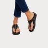 Fitlflop Lulu Leather Toepost Black