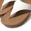 Fitlflop Lulu Leather Toepost Urban White