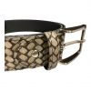 Berkelmans Taupe Braided Riem 3D