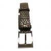 Berkelmans Taupe Braided Riem 3D