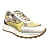 Piedi Nudi Sneakers Wit/Geel Mirren