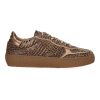 Piedi Nudi Sneaker Lixi Cuoio Print