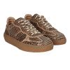 Piedi Nudi Sneaker Lixi Cuoio Print