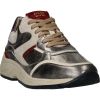 Piedi Nudi Sneaker Talla Taupe Metal