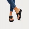 Fitlflop Lulu Glitter Toe-Thongs Black Glitter