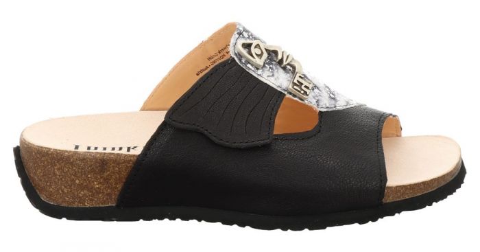 Think! Zwart Slipper Mizzi
