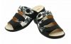 Think! Slipper Camilla Black Combi 000078